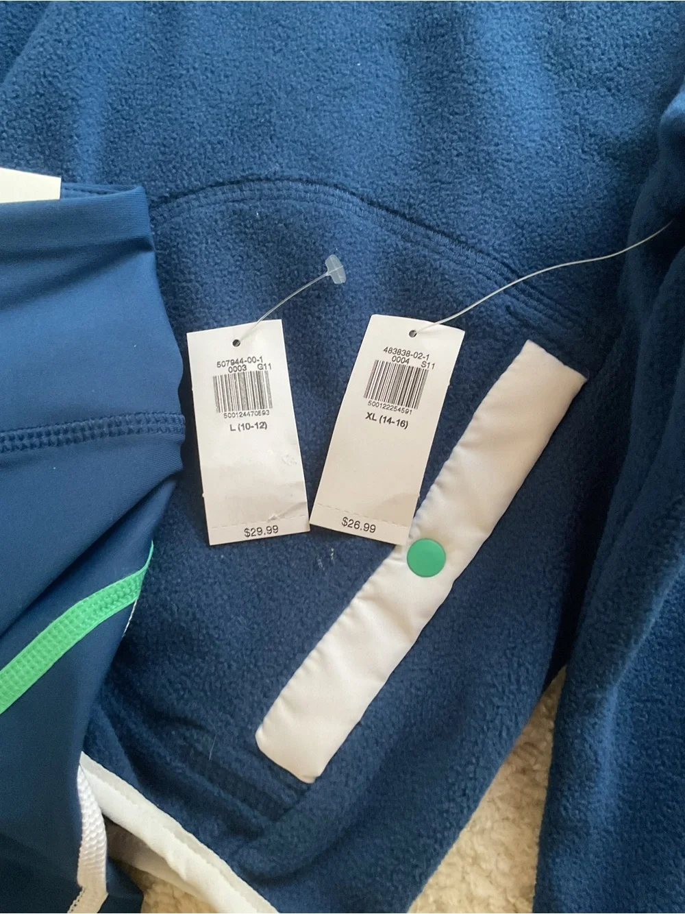 (NWT) Old Navy Active Powersoft Leggings & Performance fleece matching set